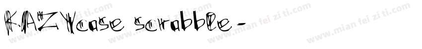 KAZYcase scrabble字体转换